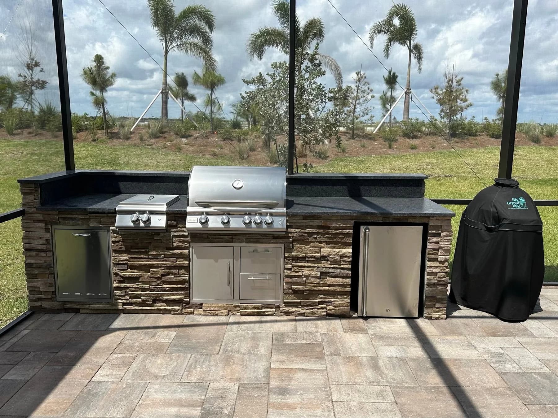 Completed Apex built-in frame kitchen