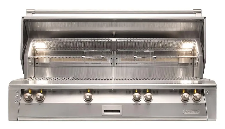 Alfresco ALXE 56-Inch Built-In Gas All Grill With Sear Zone And Rotisserie ALXE-56BFG - Natural Gas