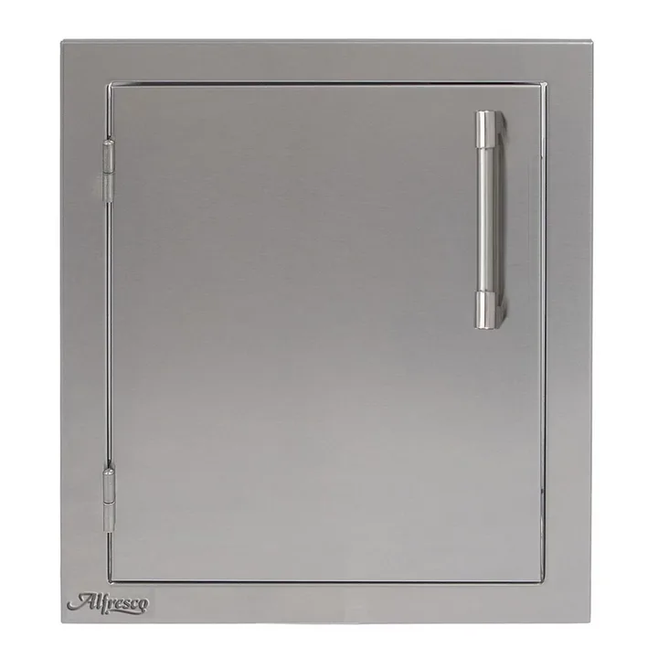 Alfresco 17-Inch Left-Hinged Vertical Single Access Door