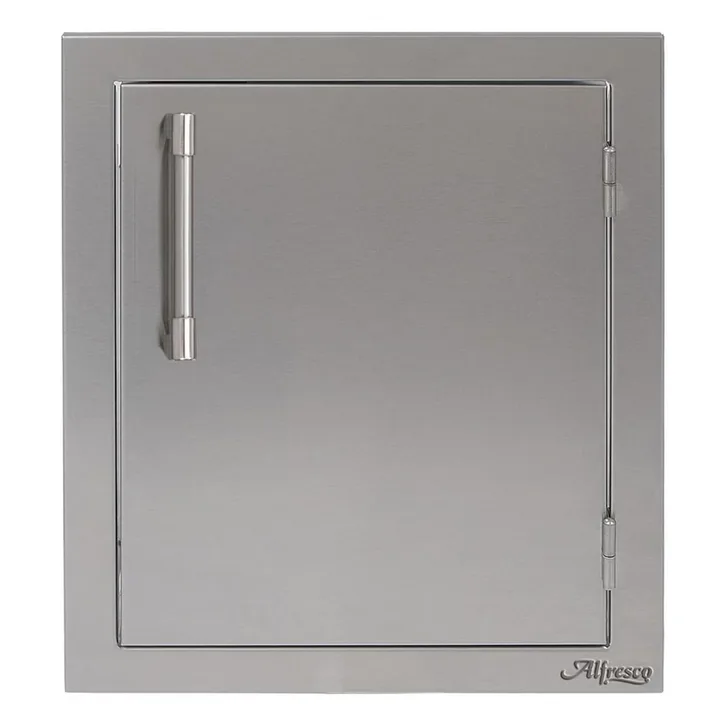 Alfresco 17-Inch Right-Hinged Vertical Single Access Door