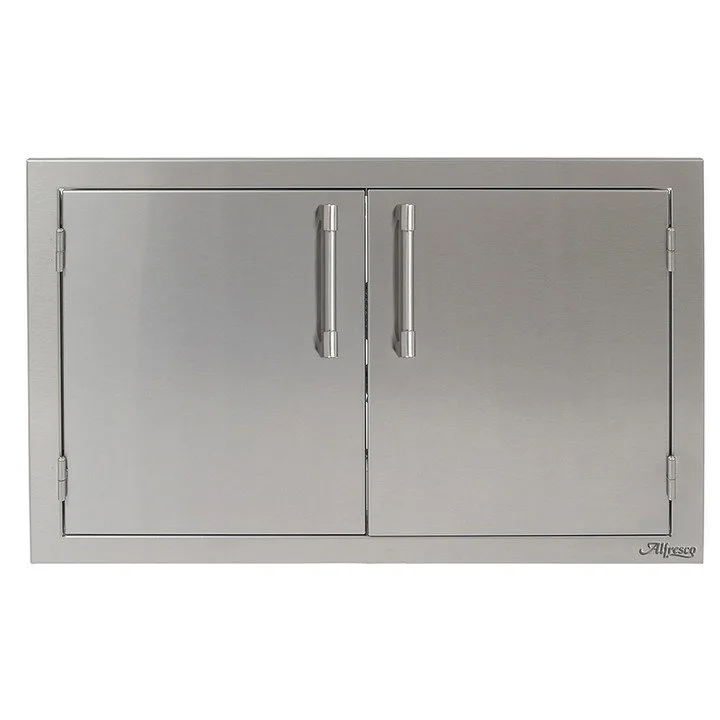Alfresco 30" Stainless Steel Double Door - AXE-30