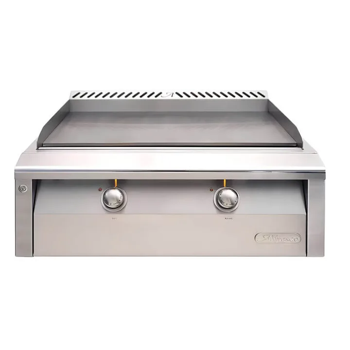 Alfresco Alfresco 30-Inch Stainless Steel Built-In Gas Griddle - Natural Gas · AXE-30GT-NG