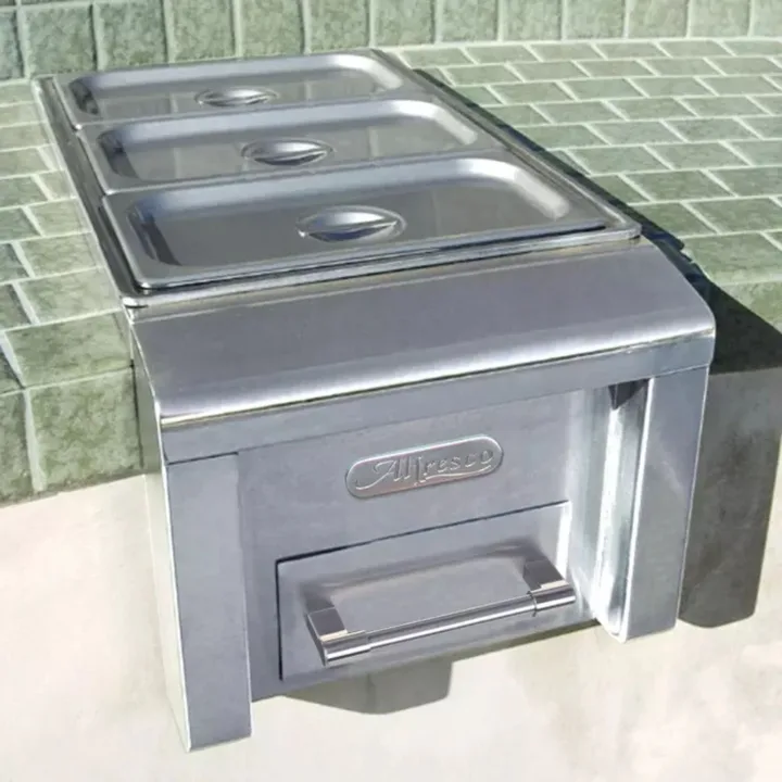 Alfresco Alfresco 14-Inch Built-In Food Warmer and Steam Table · AXEFW