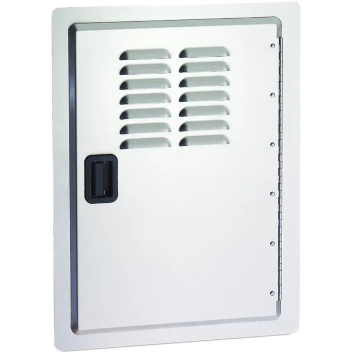 American Outdoor Grill 14-Inch Single Access Door With Louvers - Vertical - 20-14-SD V