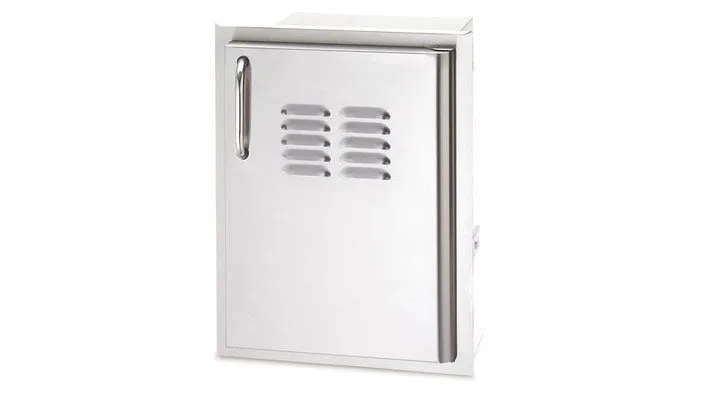 AOG Single Right Access Door w Propane LP Tank Tray & Louvers