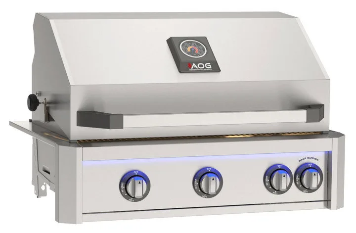 American Outdoor Grill AOG 30" Built-In L Series Grill w Rotisserie - Liquid Propane (LP)