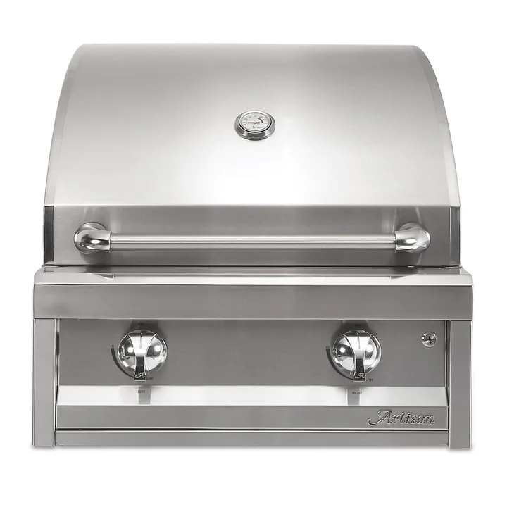 Artisan American Eagle Series 26-Inch 2-Burner Built-In Gas Grill - Natural Gas