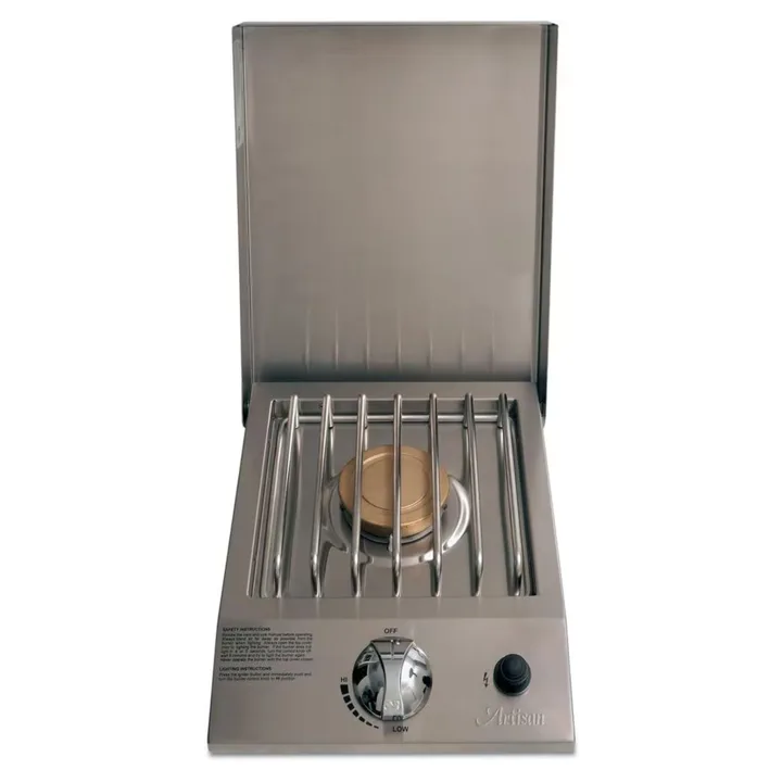 Artisan Drop-In Gas Single Side Burner - Natural Gas