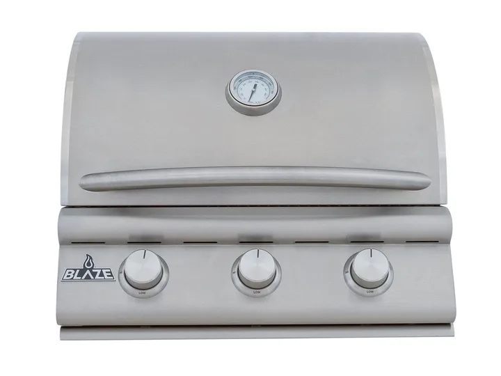 Blaze NEW BCM 25-Inch 3-Burner Built-In Natural Gas Grill · BLZ-3BCM-NG