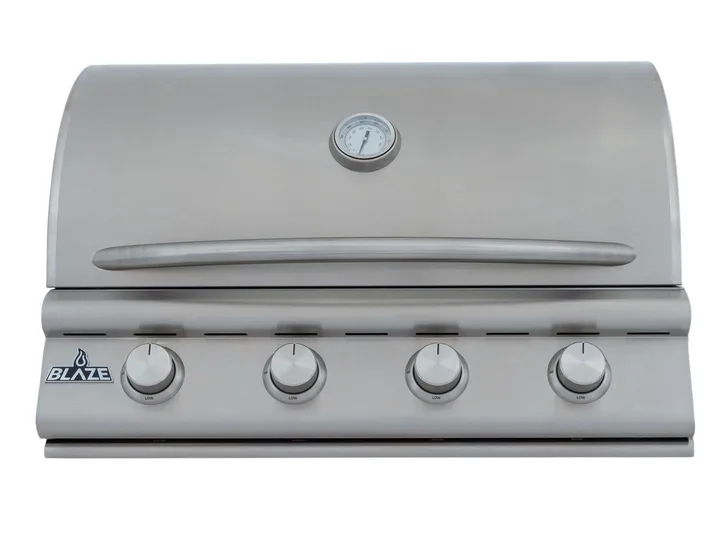 Blaze NEW BCM 32-Inch 4-Burner Built-In Natural Gas Grill · BLZ-4BCM-NG