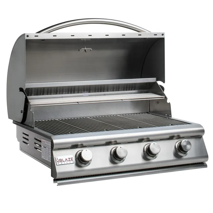 Blaze Blaze Prelude LBM 32-Inch 4-Burner Built-In Gas Grill - BLZ-4LBM-LP/NG - Natural Gas · BLZ-4LBM-NG