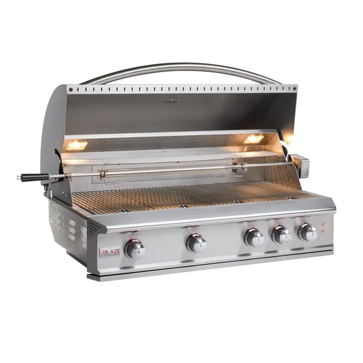 Blaze LUX 44-Inch 4-Burner Built-In Natural Gas Grill · BLZ-4PRO-NG
