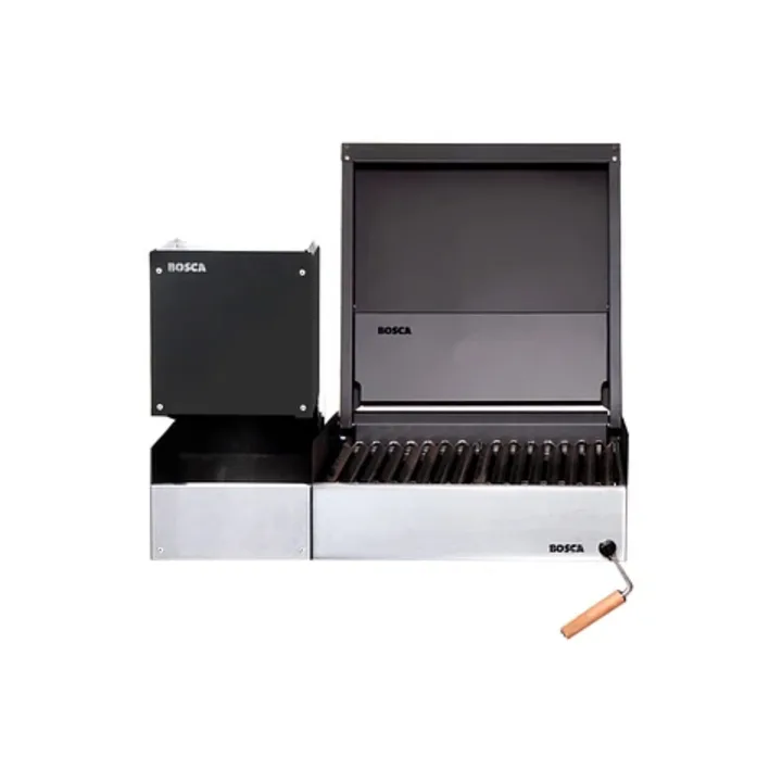 Bosca Block Wood Brazier 250 + Block 500 20" Built-in Charcoal Grill - 29.5"