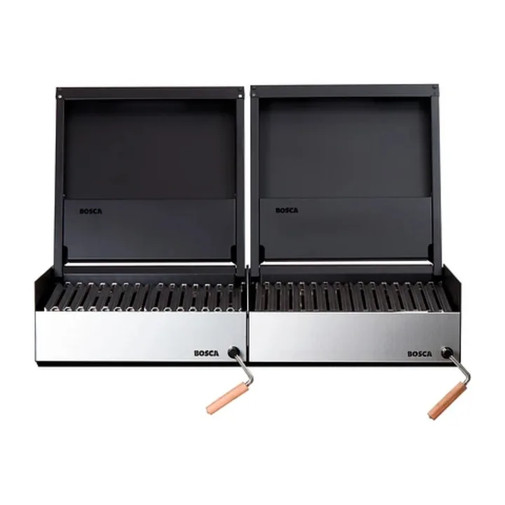 Bosca Pack Block 500 20" + Block 500 20" Built-in Charcoal Grill - 40"