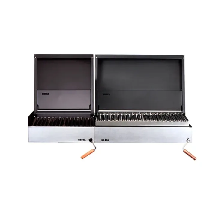Bosca Pack Block 500 20" Built-in Charcoal Grill + Block 750 30" Built-in Grill - 50"