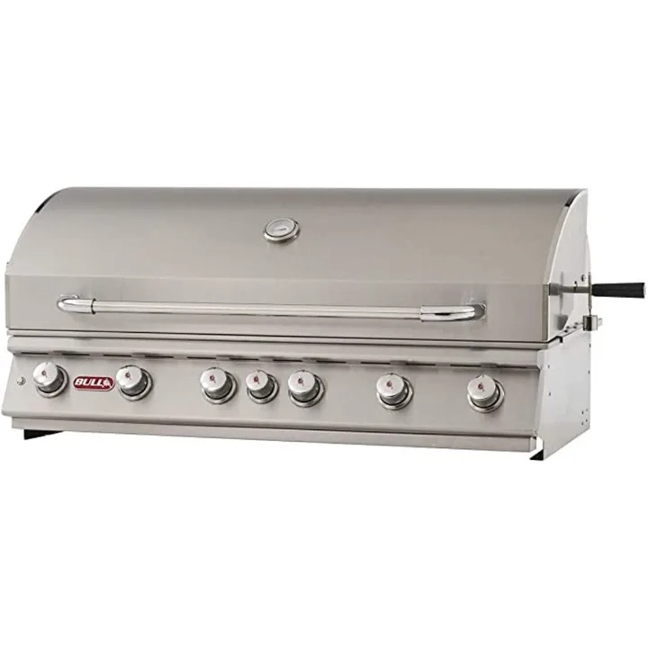 Bull Bull 46" Diablo 6-Burner Built-In Gas Grill with Infrared Backburner & Rotisserie - Propane · 62648