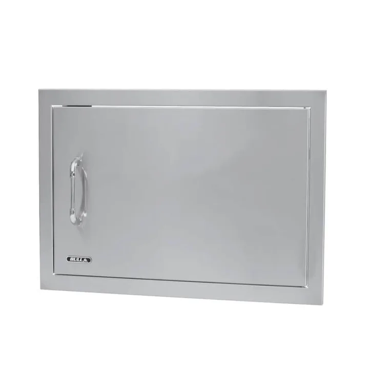 Bull 26 Inch Stainless Steel Single Access Horizontal Door With Reveal - 89990