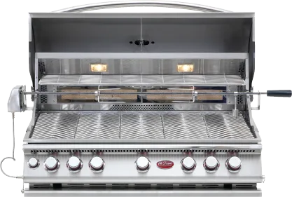 Cal Flame Convection Series 40 Inch Built-In Gas Grill - BBQ18875CP - Liquid Propane