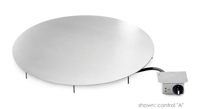 Cook-N-Dine 27.5" dia Round Stainless Built In Teppanyaki - MO70