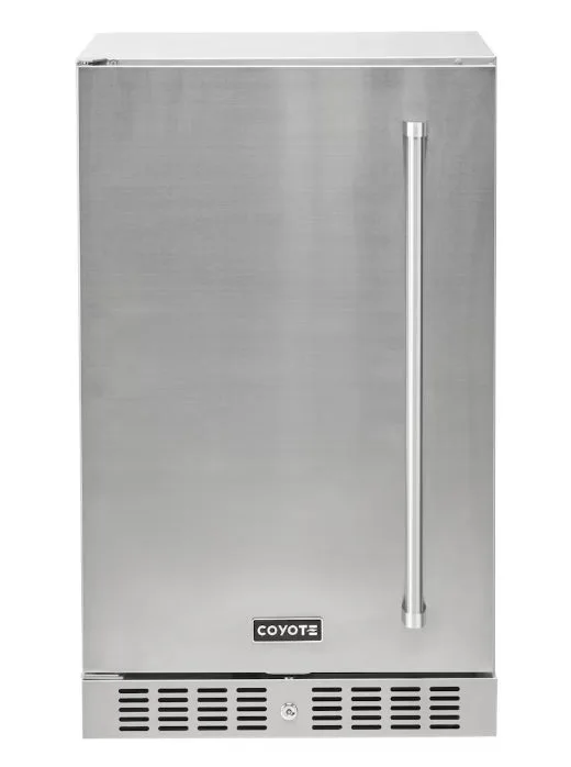 Coyote Outdoor Rated 22 Inch Refrigerator - Left