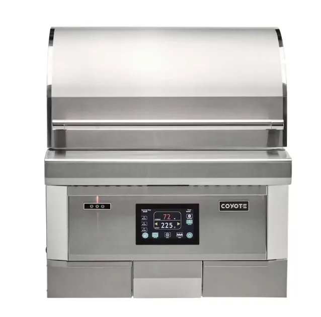 Coyote 28-inch Built In Pellet Grill - C2P28 - Built-In