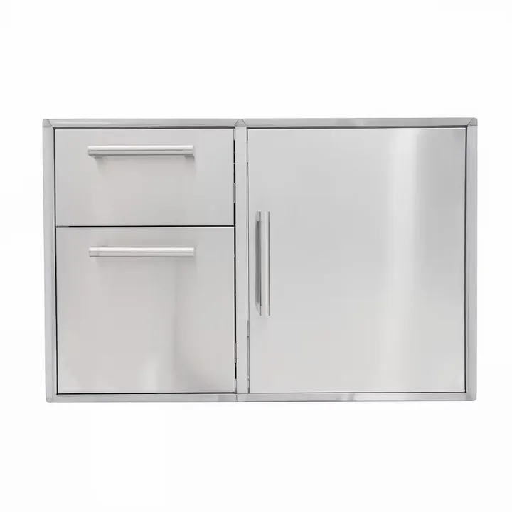 Coyote 36" Access Door & Double Drawer Combo - C3-CD2DC36