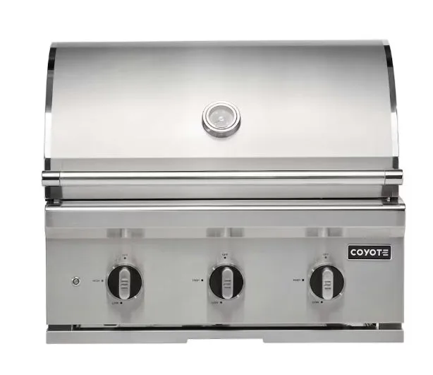 Coyote C-Series 30-Inch Built in Gas Grill - Propane / Built-In