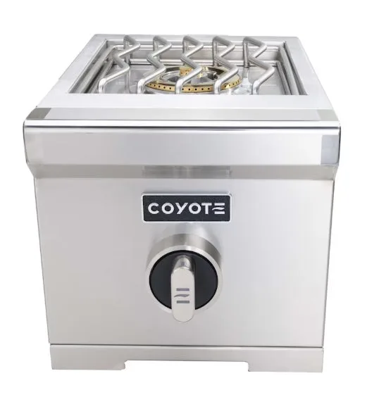 Coyote Single Side Gas Burner - Liquid Propane