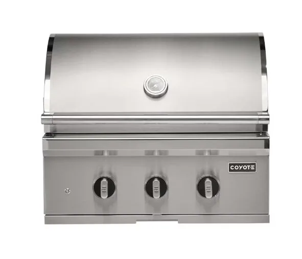 Coyote SL-Series 30 Inch Built-In Gas Grill - Propane / No