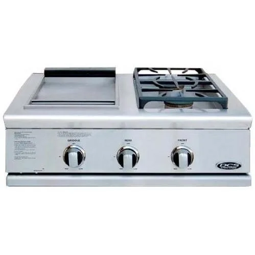 DCS Liberty Series Side Burner Griddle | LP | BFGC-30BGD-L