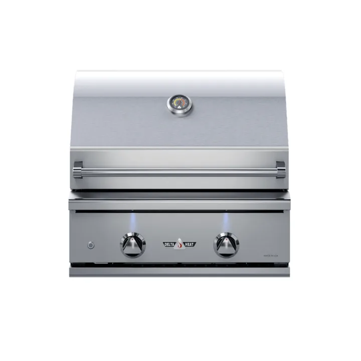 Delta Heat 26-Inch 2-Burner Built-In Gas Grill - LP / 26"