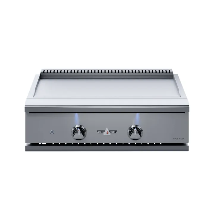Delta Heat Delta Heat 32" Built-In Flat Top Griddle Teppanyaki Grill - Natural Gas / 32" · DHTG32N
