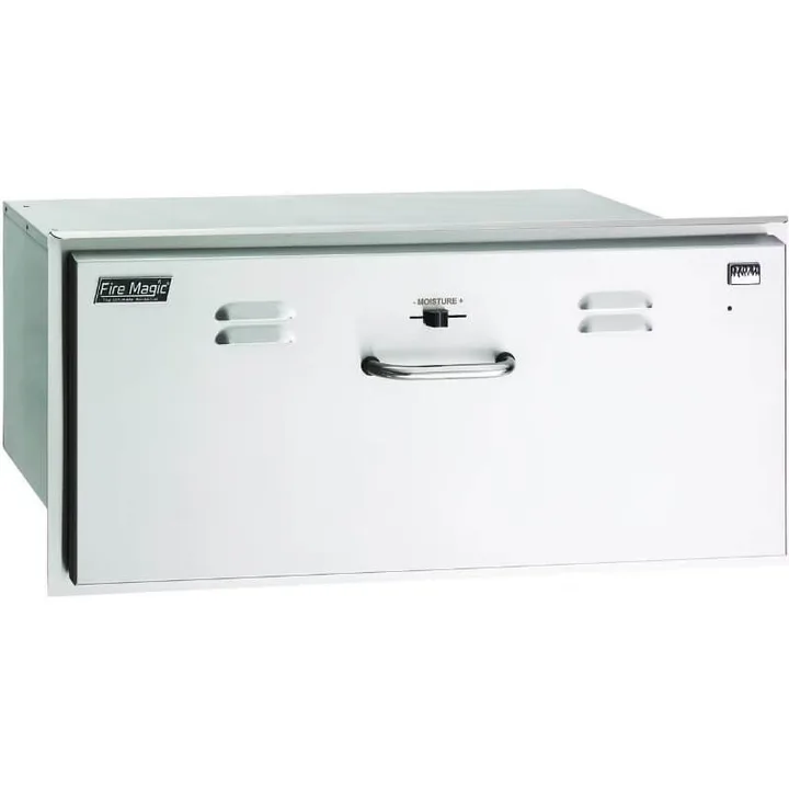 Fire Magic Select 30 Inch Built-In 120V Electric Warming Drawer - 33830-SW