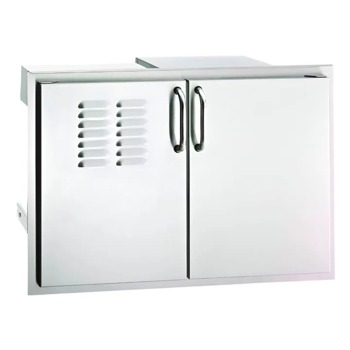 Fire Magic Select 30 Inch Double Door with Drawers & Propane Tank Storage - 33930S-12T