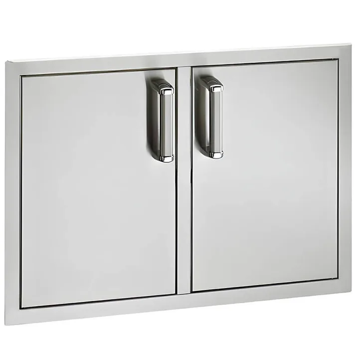 Fire Magic Premium Flush 30-Inch Double Door With Drawers And Trash Bin Storage - 53930SC-12