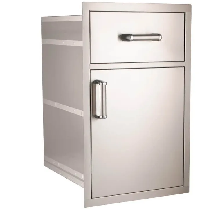 Fire Magic Premium Flush 20-Inch Large Pantry Door/Drawer Combo - 54020S