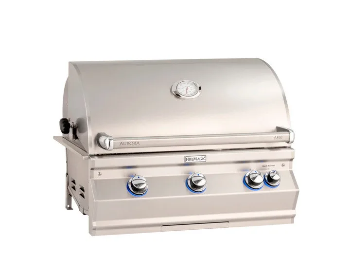 FireMagic Aurora A540i Built-in Grill, Rotisserie - Liquid Propane (LP)