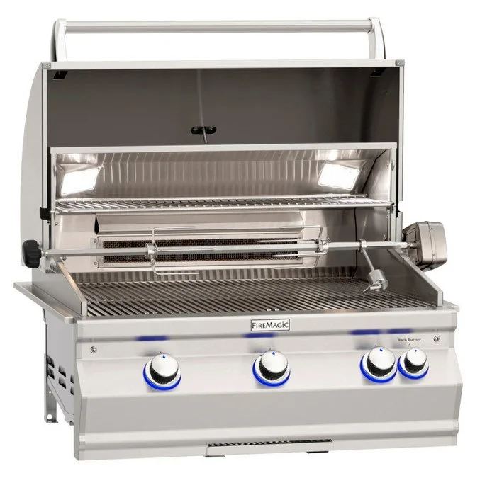 Fire Magic Aurora 660i Built-in Grill, Rotisserie - Natural Gas & NO
