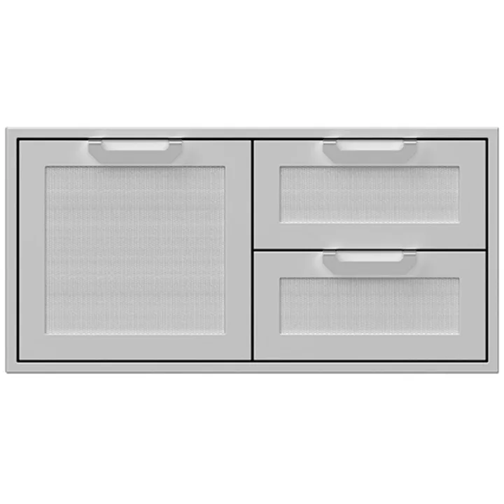 Hestan 42" Outdoor Combo Door & Drawer - AGSDR42