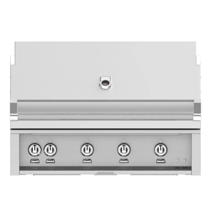 Grill, Built-In, (3) Trellis, (1) Sear, Rotisserie, 42 In - NG - Stainless