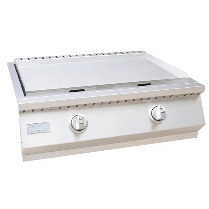 Kokomo 30-Inch Professional Built-In Gas Griddle - Natural Gas (NG)