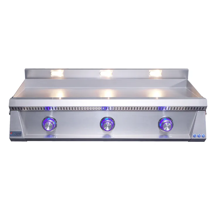 Le Griddle Pro Series 40-Inch Built-In Gas Griddle - OML105P3 - Natural Gas