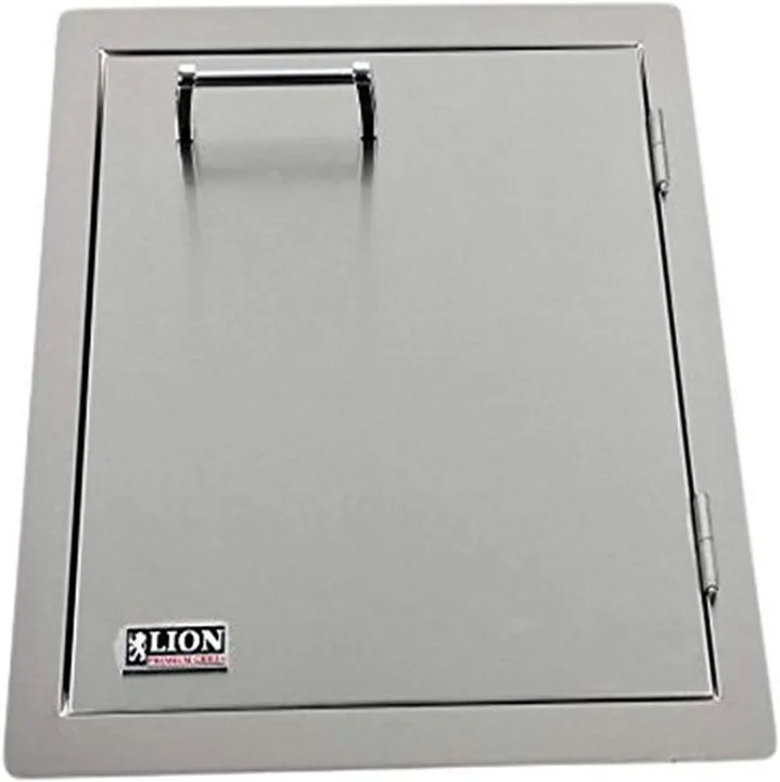 Lion 17-Inch Vertical Access Door With Towel Rack
