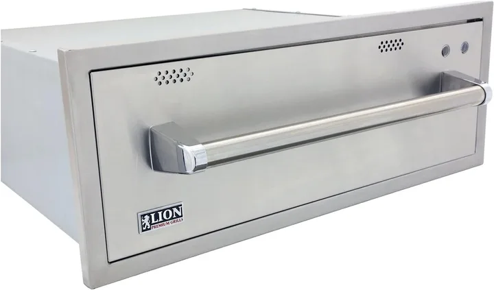 Lion 30-Inch Electric Stainless Steel Warming Drawer