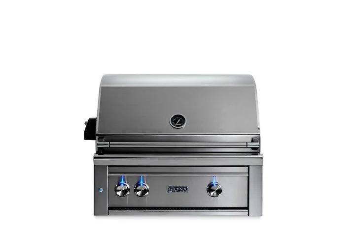 Lynx 30" Built-in Grill w All Trident Infrared Burners and Rotisserie - L30ATR - Liquid Propane (LP)