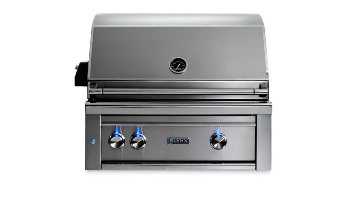 Lynx 30" Built-in Grill w All Ceramic Burners and Rotisserie - L30R-3 - Liquid Propane (LP)
