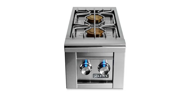 Lynx Built-in Double Side Burner - LSB2-2 - Natural Gas