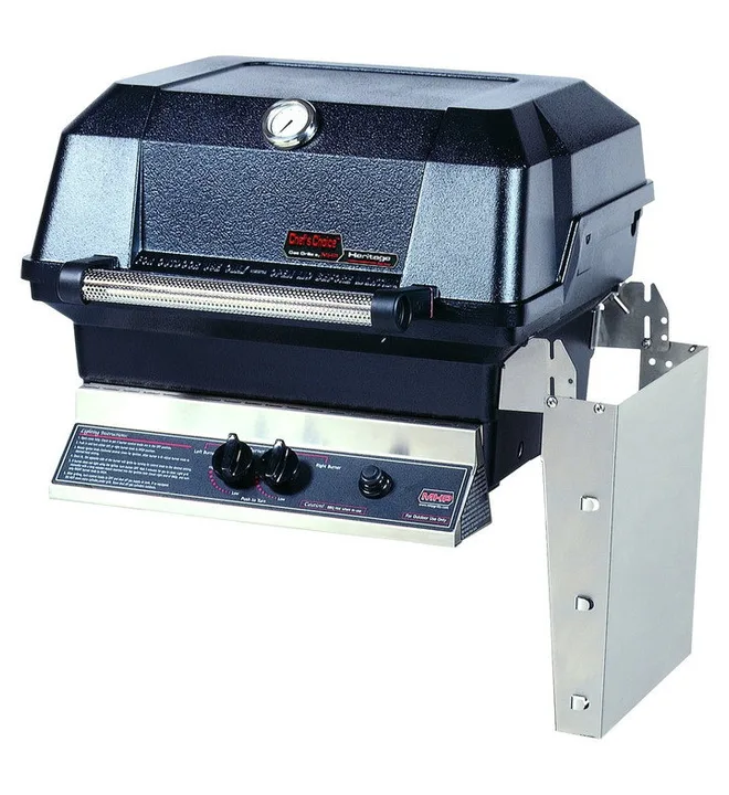 MHP JNR Gas Grill Head with 1 Stainless Shelf- JNR4DD - Natural Gas & SearMagic