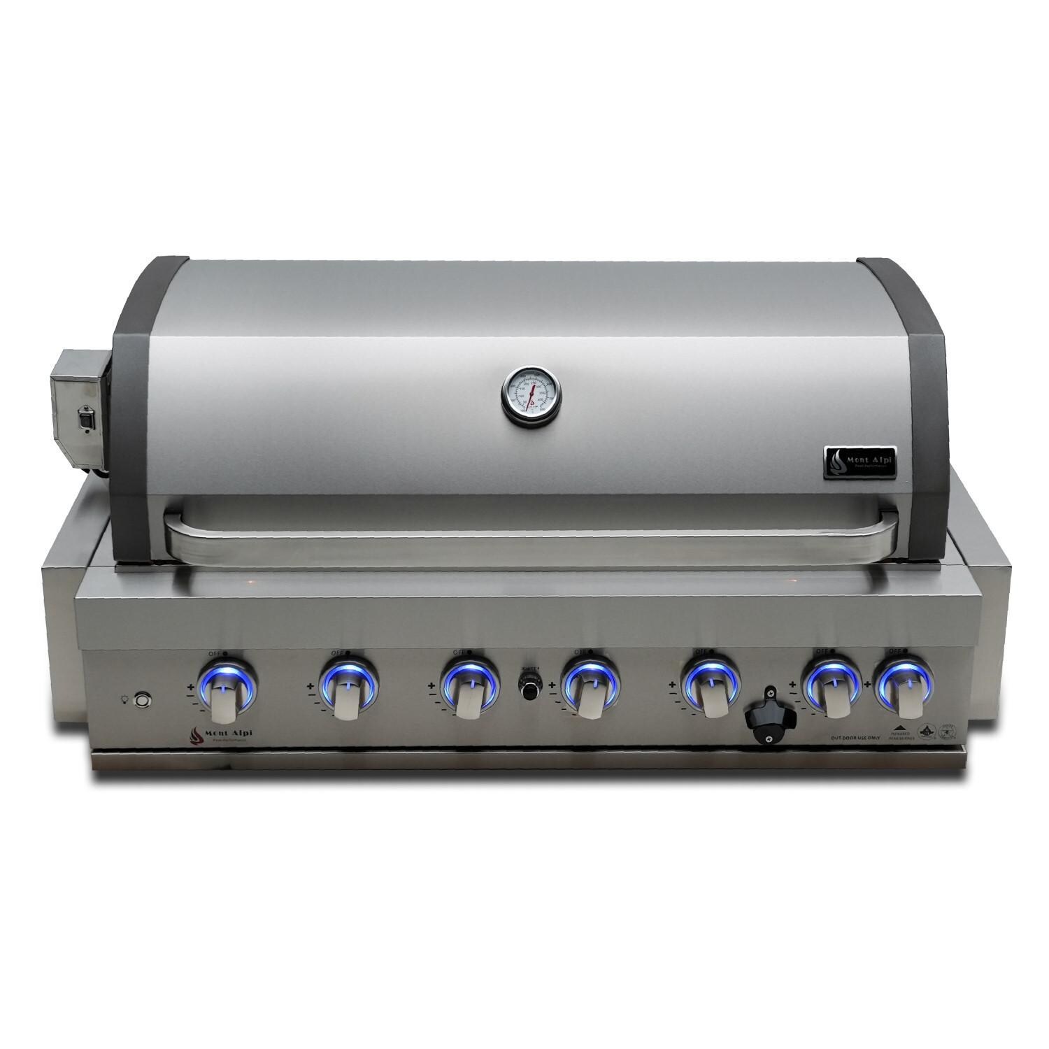 Original Series outdoor kitchen package with 44-in grill beverage center kamado module
