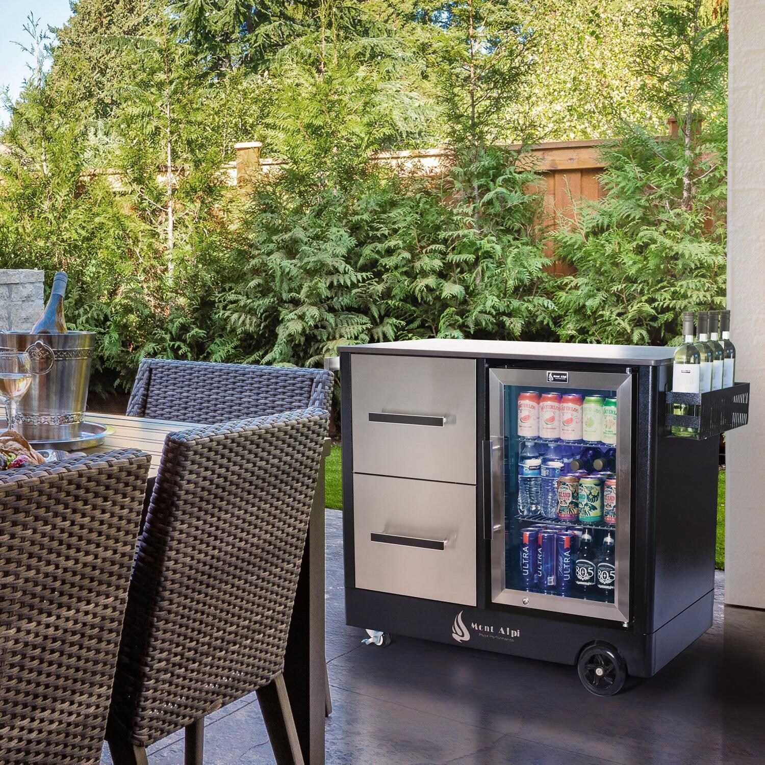 Large Outdoor Prep Center / Bar Cart - MAPCL